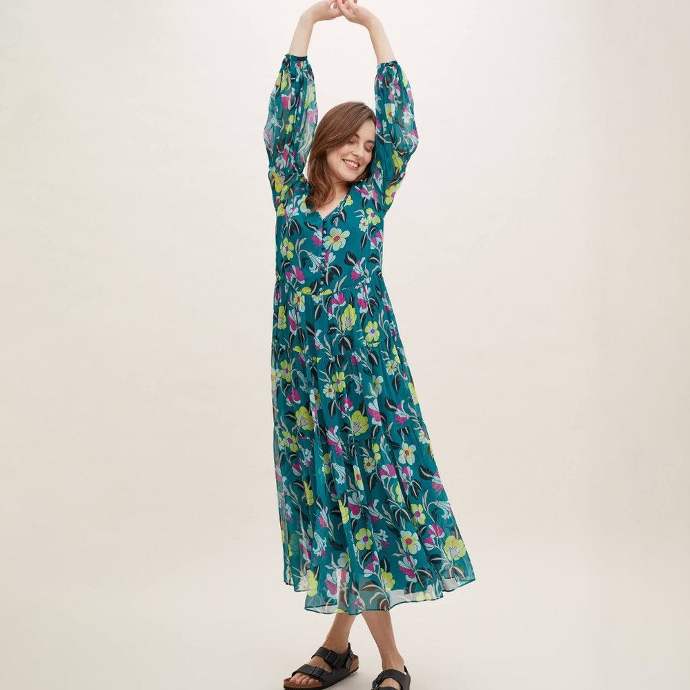 Anthropologie x Delpozo Maxi Dress